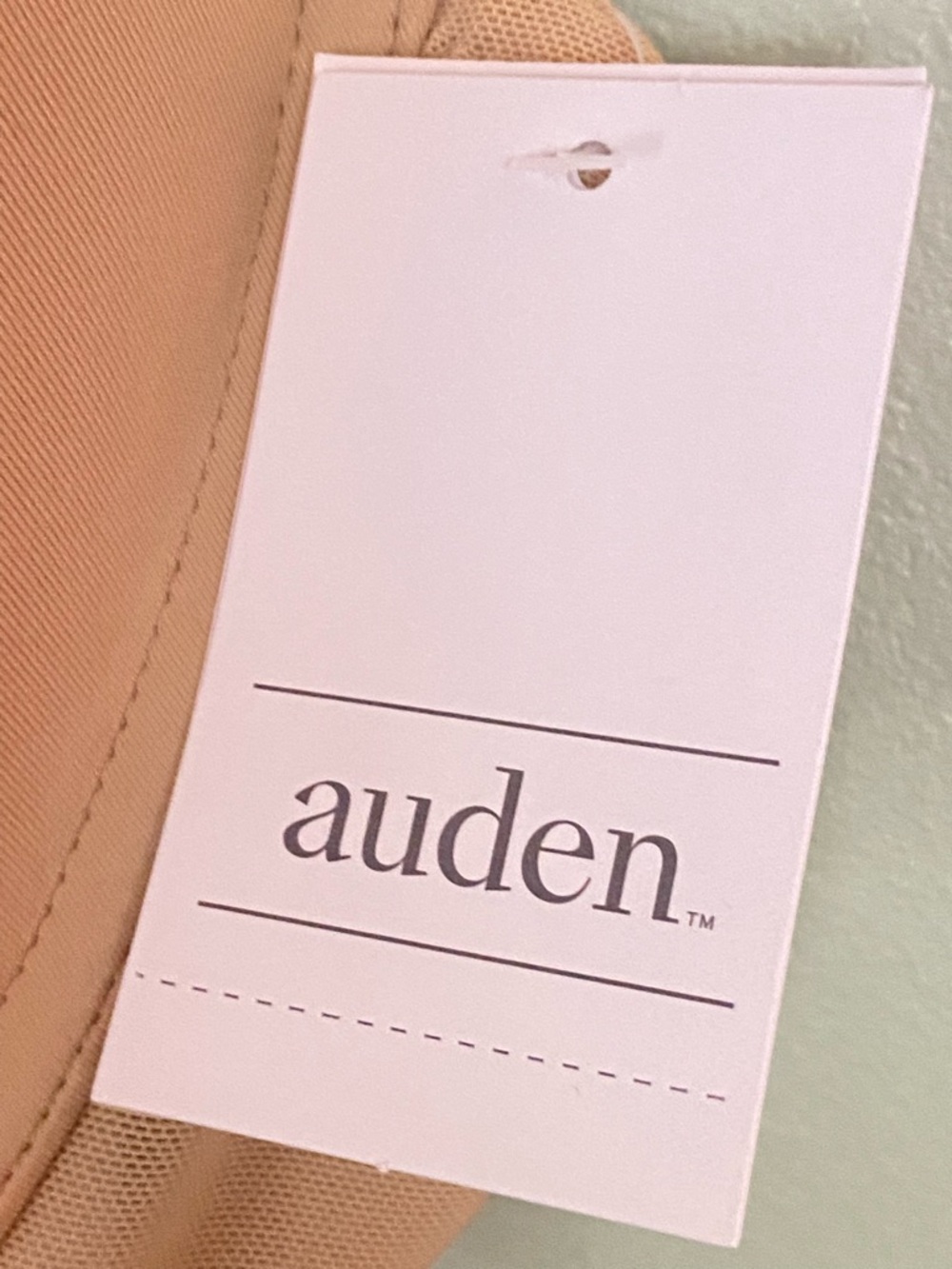 Auden Demi Coverage Bra Beige Lightly Lined Comfort Wire Womens Size 42DD NWT - Picture 7 of 7